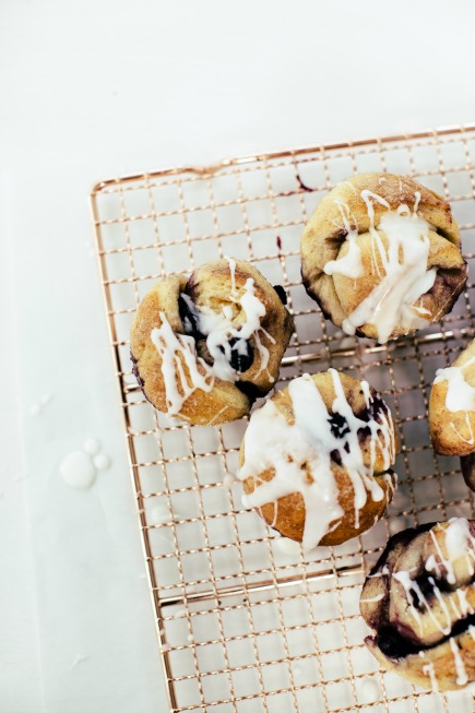 blueberry morning buns