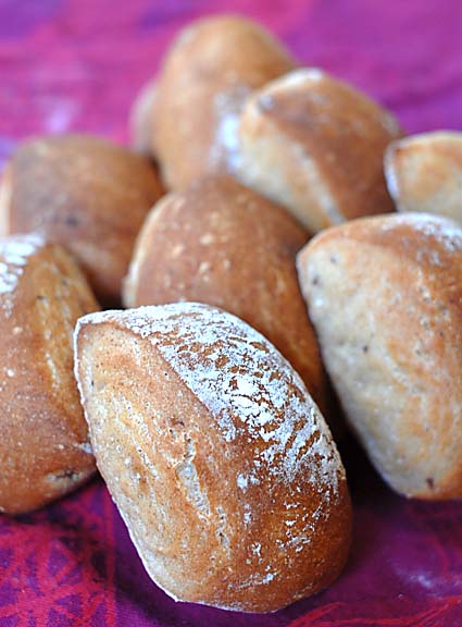 Whole Grain Baguette Buns | Artisan Bread in Five Minutes a Day