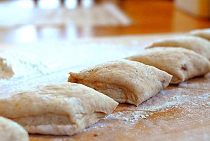 Whole Grain Baguette Buns resting | Artisan Bread in Five Minutes a Day