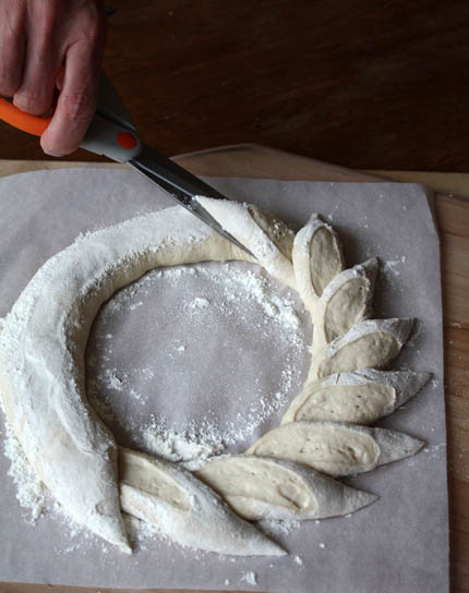 wreath bread