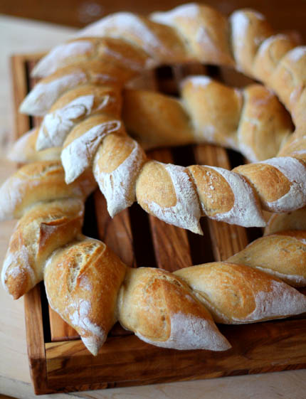 wreath bread