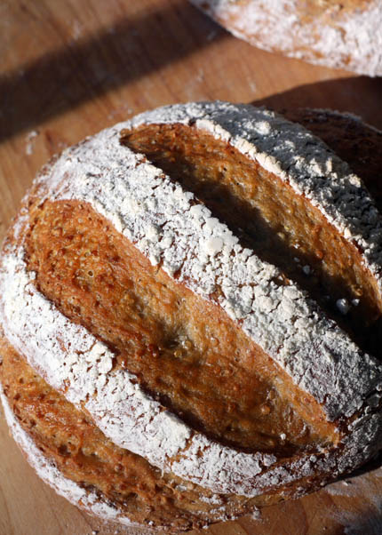 Tried out my new cloche bread baker and I'm so happy with the results! :  r/Breadit