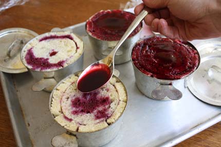 berry pudding