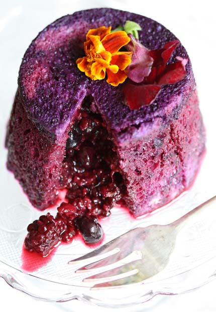 berry pudding