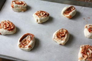 Pizza Pinwheels (Pizza on a Stick!) - Artisan Bread in Five Minutes a Day
