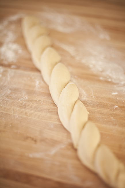 Twisted Tsoureki Easter Bread Before Baking | Artisan Bread in Five Minutes a Day