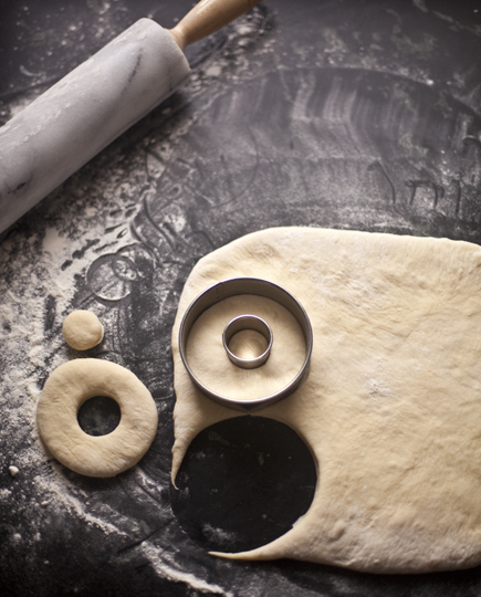 Cutting Doughnuts out of dough | Artisan Bread in Five Minutes a Day