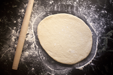 Bread Dough Rolled Out | Artisan Bread in Five Minutes a Day