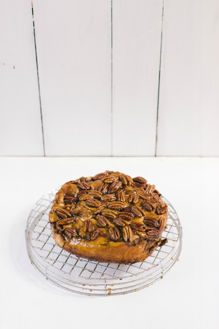 Caramel Apple Brioche Cake for Thanksgiving Breakfast | Artisan Bread in Five Minutes a Day