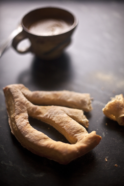 Garlic Fougasse and a Cup of Soup | Artisan Bread in 5 Minutes a Day