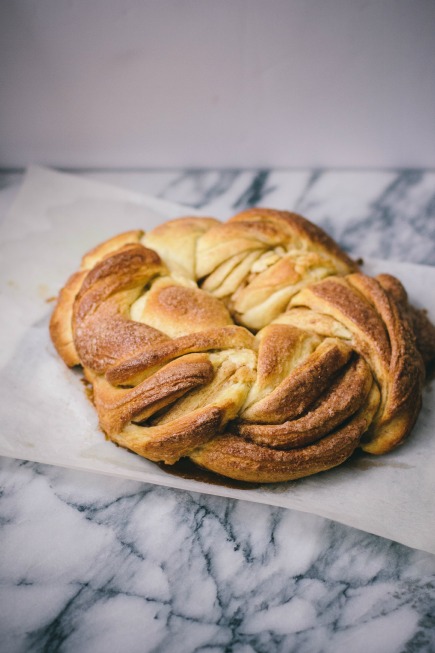 Cinnamon Brioche Wreath | Artisan Bread in 5 Minutes a Day