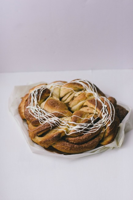 Cinnamon Brioche Wreath Recipe - Artisan Bread in Five Minutes a Day