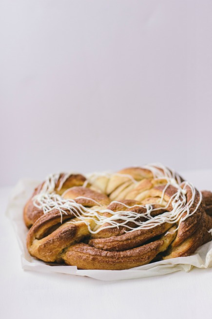 Cinnamon Brioche Wreath | Artisan Bread in 5 Minutes a Day