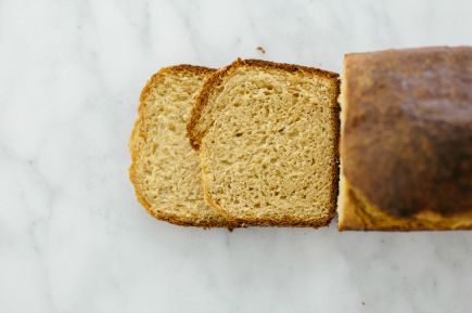 No-Knead Peanut Butter Bread | Artisan Bread in Five Minutes a Day