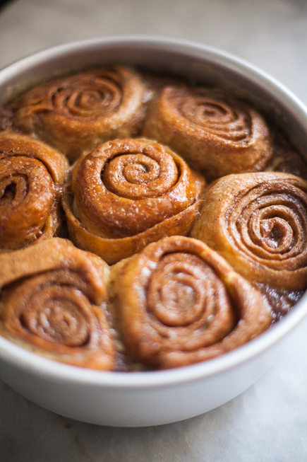 Caramel Cinnamon Buns | Artisan Bread in Five Minutes a Day