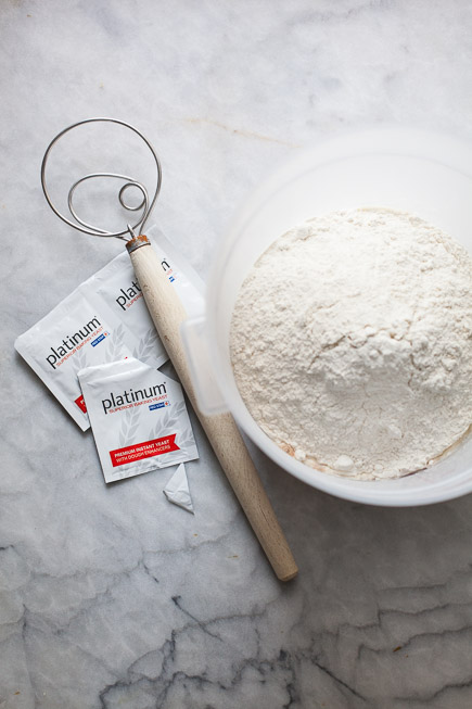 Flour, Danish Dough Whisk and Yeast | Artisan Bread in Five Minutes a Day