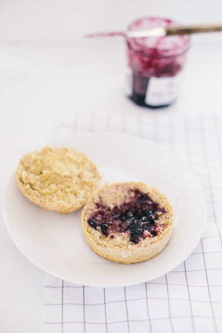 spelt english muffins