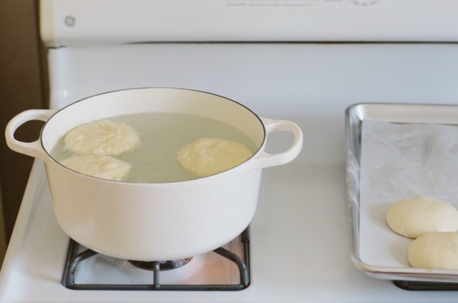 Cooking Pretzel Rolls in Baking Soda Water | Artisan Bread in Five Minutes a Day