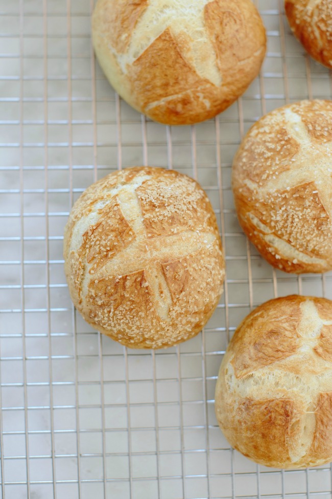 Pretzel Rolls | Artisan Bread in Five Minutes a Day