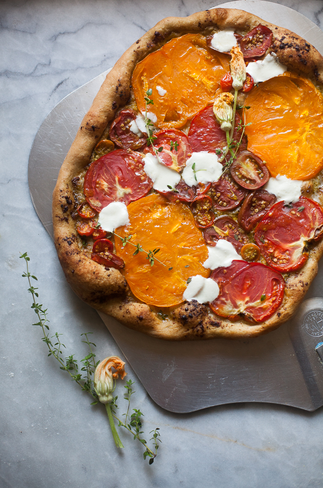 Tomato Pizza | Breadin5 photo by Zoë François