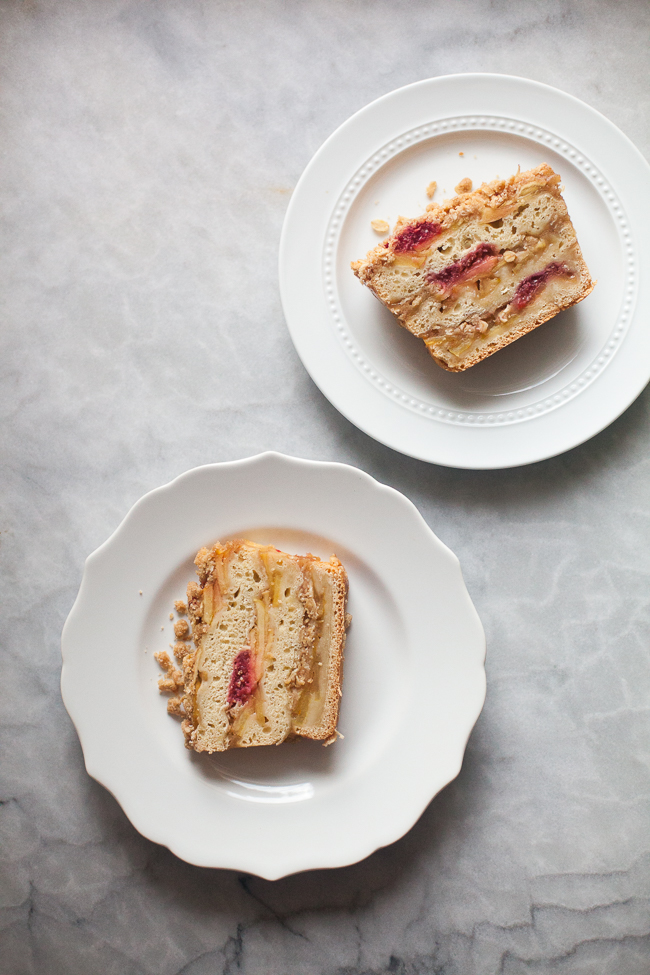 Sliced Cranberry-Apple Coffee Cake Recipe | Artisan Bread in Five Minutes a Day